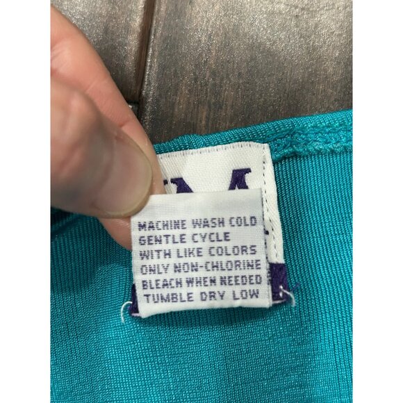 JM Collection Sleeveless Teal Maxi Dress Sz 1X - Picture 7 of 8